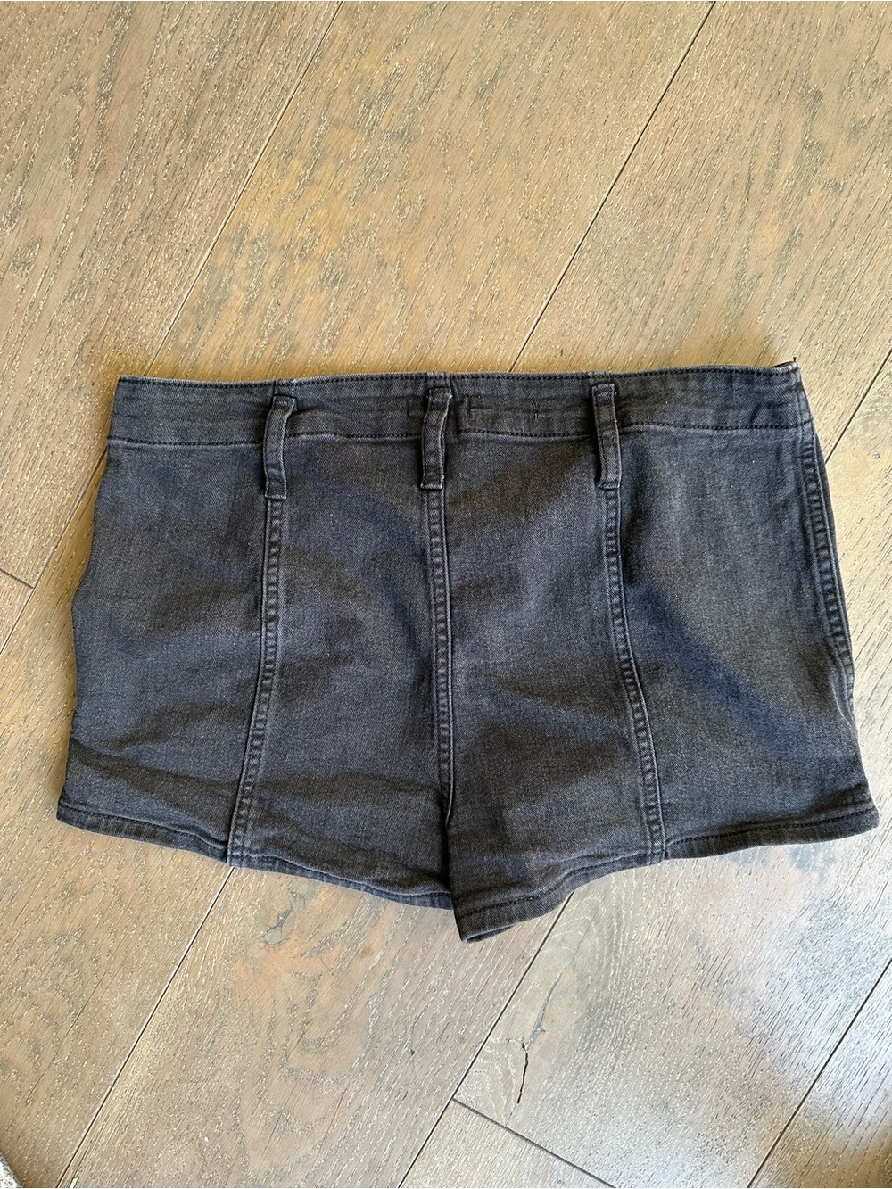 wild fable High Waist Black Denim Shorts - Picture 8 of 8